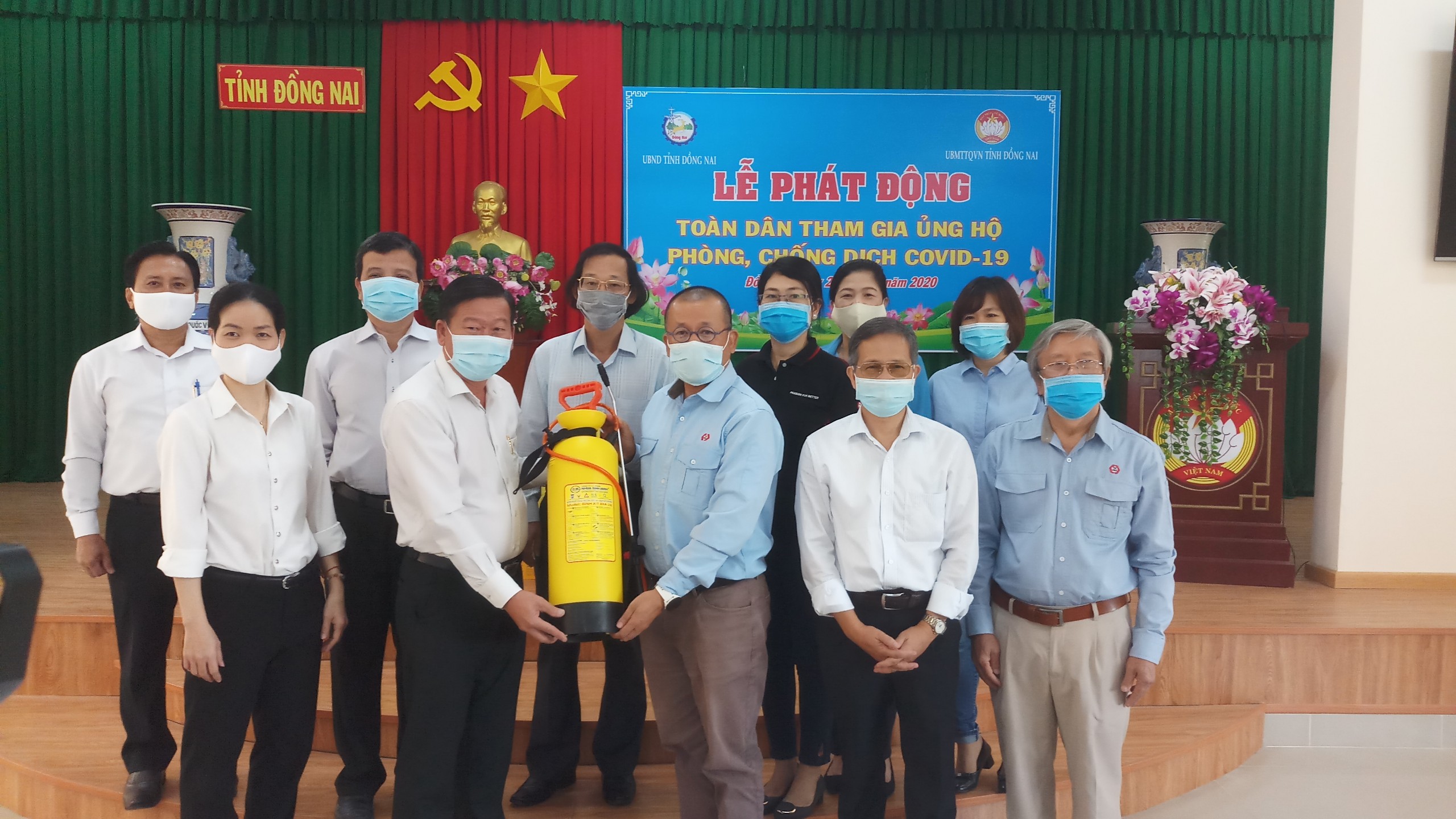 TPC VINA DONATED TO COVID-19 PREVENTION & EPIDEMIC FUND IN DONG NAI PROVINCE